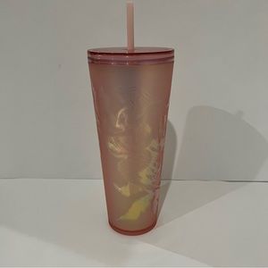 Starbucks Rose Gold Siren Iridescent Soft Touch Tumbler